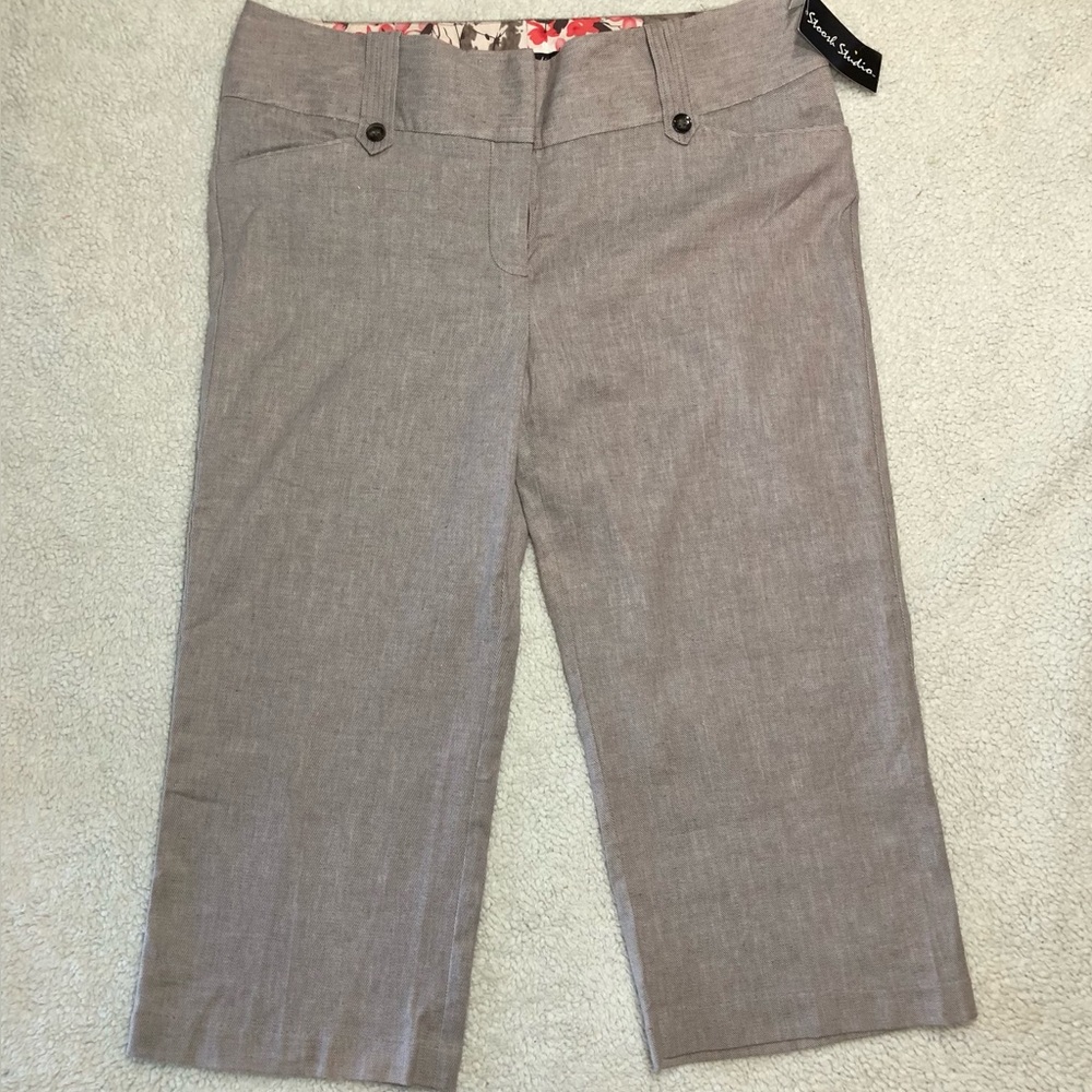 Stoosh Studio Dressy Cropped Pants
